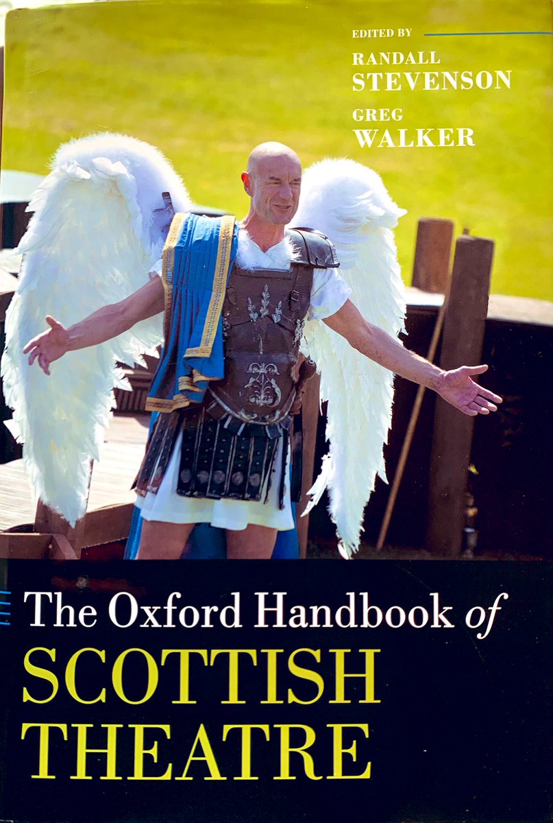 Very chuffed to be the cover-boy for this weighty tome just published… 🏴󠁧󠁢󠁳󠁣󠁴󠁿🎭