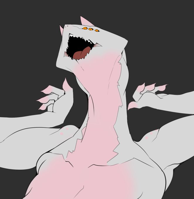 うちのクリーチャー牛(猫)カッコいいはずなんよ… 