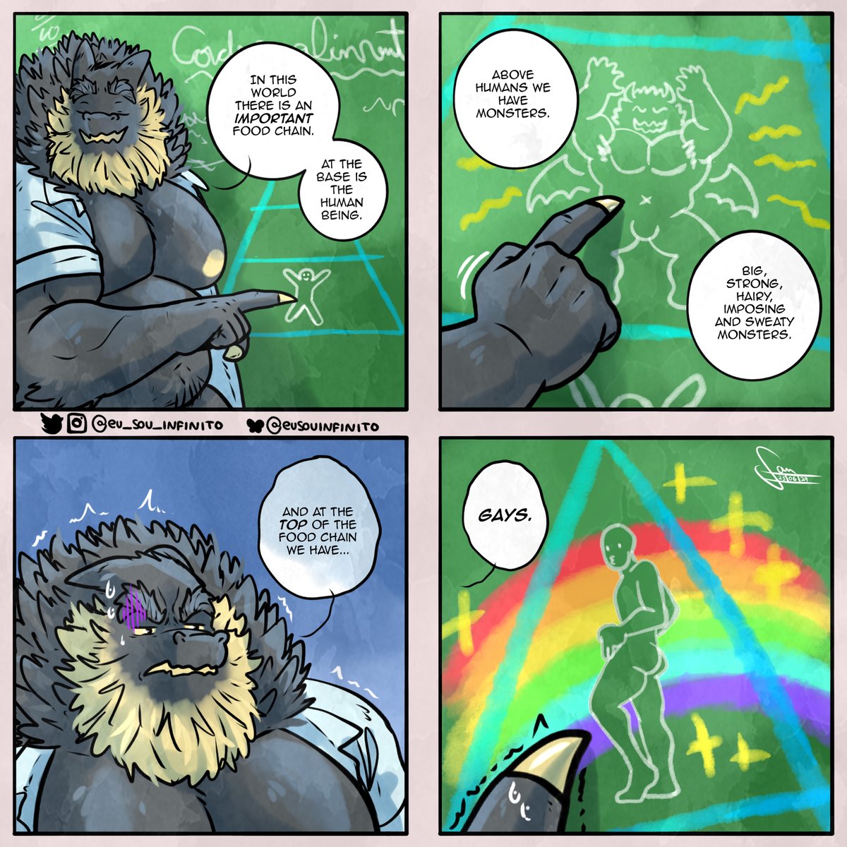 30 - Food chain
  🔥Read this comic in my p*treon, link in my bio.
