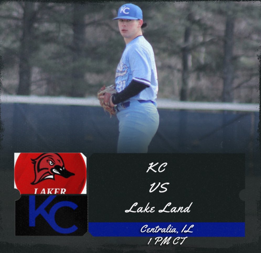 Kaskaskia Baseball (@kc_bluedevils) on Twitter photo Region 24 midweek matchup!
🆚 <a href="/LLC_Baseball/">Lake Land Baseball</a>
⌚️ 1 PM CT
📍 Centralia, IL
🏟️ Larry Smith Field
📊 Follow along on the new GameChanger app
#WeAreKC Region 24 midweek matchup!
🆚 <a href="/LLC_Baseball/">Lake Land Baseball</a>
⌚️ 1 PM CT
📍 Centralia, IL
🏟️ Larry Smith Field
📊 Follow along on the new GameChanger app
#WeAreKC