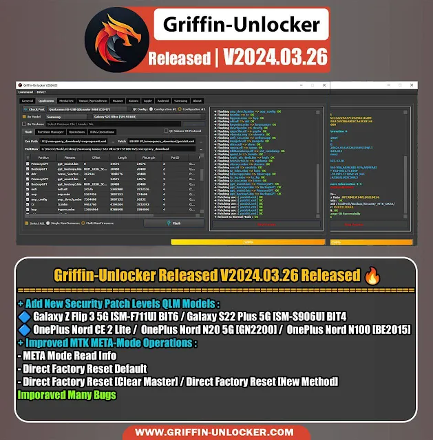 Techsoft777's tweet image. Griffin Unlocker V2024.03.26 [Latest Version]
gsmhive.com/2024/03/griffi…