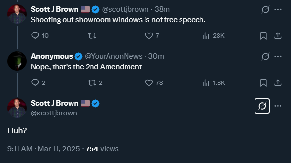 Anonymous tweet media