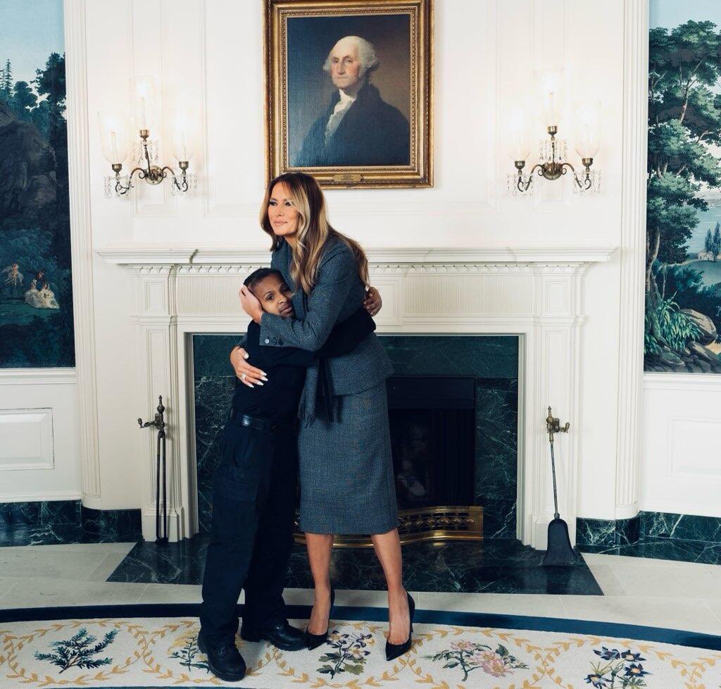 First Lady Melania Trump &amp; Agent DJ Daniel 🇺🇸