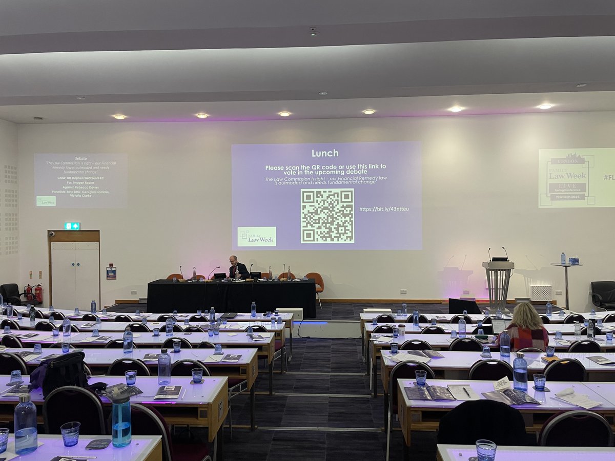 3PB (@3pbchambers) on Twitter photo We're very pleased to be in attendance at today's <a href="/familylawweek/">Family Law Week</a> Financial Remedy: Practice and Procedure Conference 2025! We're very pleased to be in attendance at today's <a href="/familylawweek/">Family Law Week</a> Financial Remedy: Practice and Procedure Conference 2025!