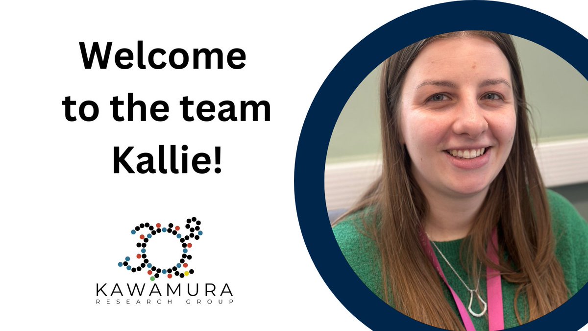 This week we warmly welcome Kallie Friston to the Kawamura Research Group as a post-doc researcher. We look forward to working with you! 🎉 #NewTeamMember #Welcome