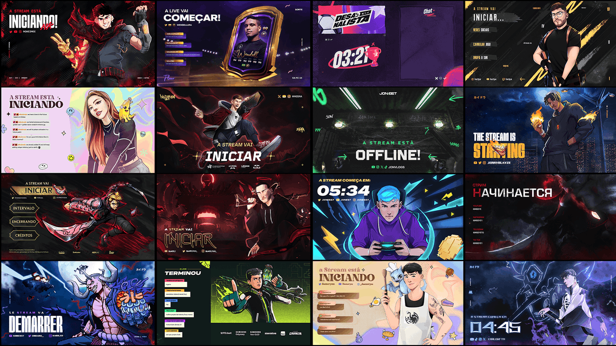 Stream Package Collection 
Almost at 10k views on Behance!

Full Project
behance.net/gallery/109738…