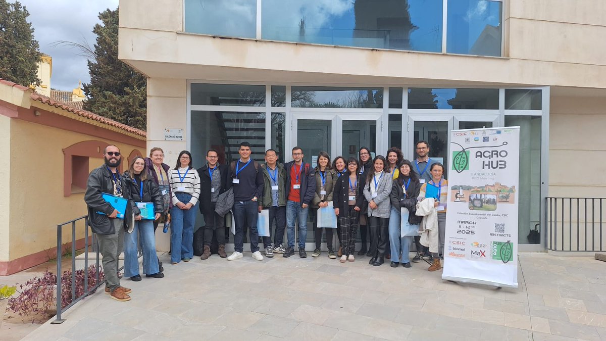 IAS-CSIC (@ias_csic) on Twitter photo <a href="/Jose_Munii/">Jose Muñoz</a> <a href="/CSICdivulga/">CSIC Divulga</a> Magnifica representación del #IAS_CSIC en el #IIAndaluciaAGROHUBCSIC
Equipazo !!
#cienciaparalaagricultura #CSIC <a href="/CSICdivulga/">CSIC Divulga</a> <a href="/IAS_CSIC/">IAS-CSIC</a> <a href="/EEZCSIC/">Estación Experimental del Zaidín (CSIC)</a> <a href="/IBVF_Sevilla/">IBVF</a> <a href="/institutograsa/">Instituto de la Grasa-CSIC</a> <a href="/IRNAS_CSIC/">IRNAS Sevilla</a> <a href="/IHSM_CSIC_UMA/">IHSM La Mayora</a>
👇 👇 👇 <a href="/Jose_Munii/">Jose Muñoz</a> <a href="/CSICdivulga/">CSIC Divulga</a> Magnifica representación del #IAS_CSIC en el #IIAndaluciaAGROHUBCSIC
Equipazo !!
#cienciaparalaagricultura #CSIC <a href="/CSICdivulga/">CSIC Divulga</a> <a href="/IAS_CSIC/">IAS-CSIC</a> <a href="/EEZCSIC/">Estación Experimental del Zaidín (CSIC)</a> <a href="/IBVF_Sevilla/">IBVF</a> <a href="/institutograsa/">Instituto de la Grasa-CSIC</a> <a href="/IRNAS_CSIC/">IRNAS Sevilla</a> <a href="/IHSM_CSIC_UMA/">IHSM La Mayora</a>
👇 👇 👇
