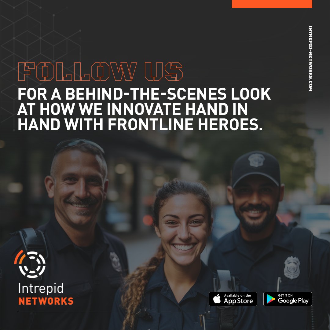 intrepidnetwrks's tweet image. Behind Intrepid Networks is a team of public safety veterans and tech experts united by one mission. Every day, our developers and designers collaborate with first responders to build tools that truly serve those who protect our communities.

#PublicSafetyTech #LawEnforcementTech