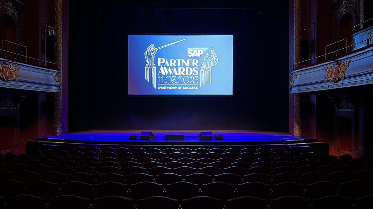 Amazing location for today’s #SAPPartnerAwards 2024 #SAPnl.