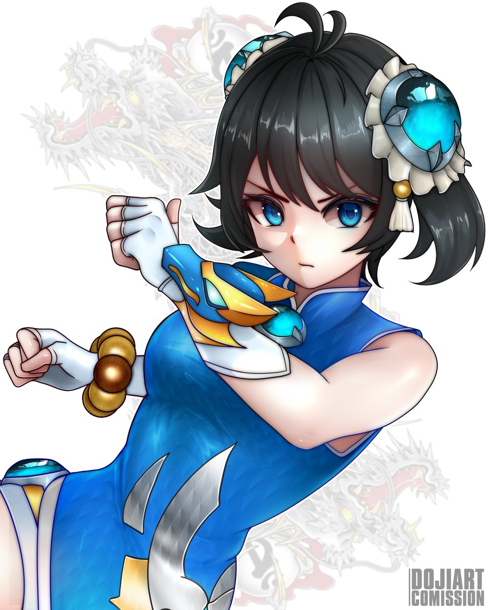 dojiart's tweet photo. Tiera: Blue Dragon from Kart Riders Inspired by the videogame Yakuza | commissioned by @RawkKlark 

#TIERA #kartriders #fanart #comisionesabiertas #opencommission #Yakuza https://t.co/0NRzAA0Cmp