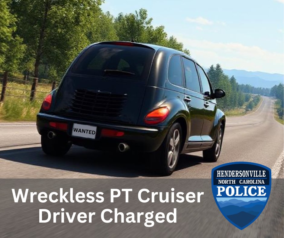 Reckless PT Cruiser Driver Charged - Attempt to Locate Suspect ocv.im/5Kxwnhn