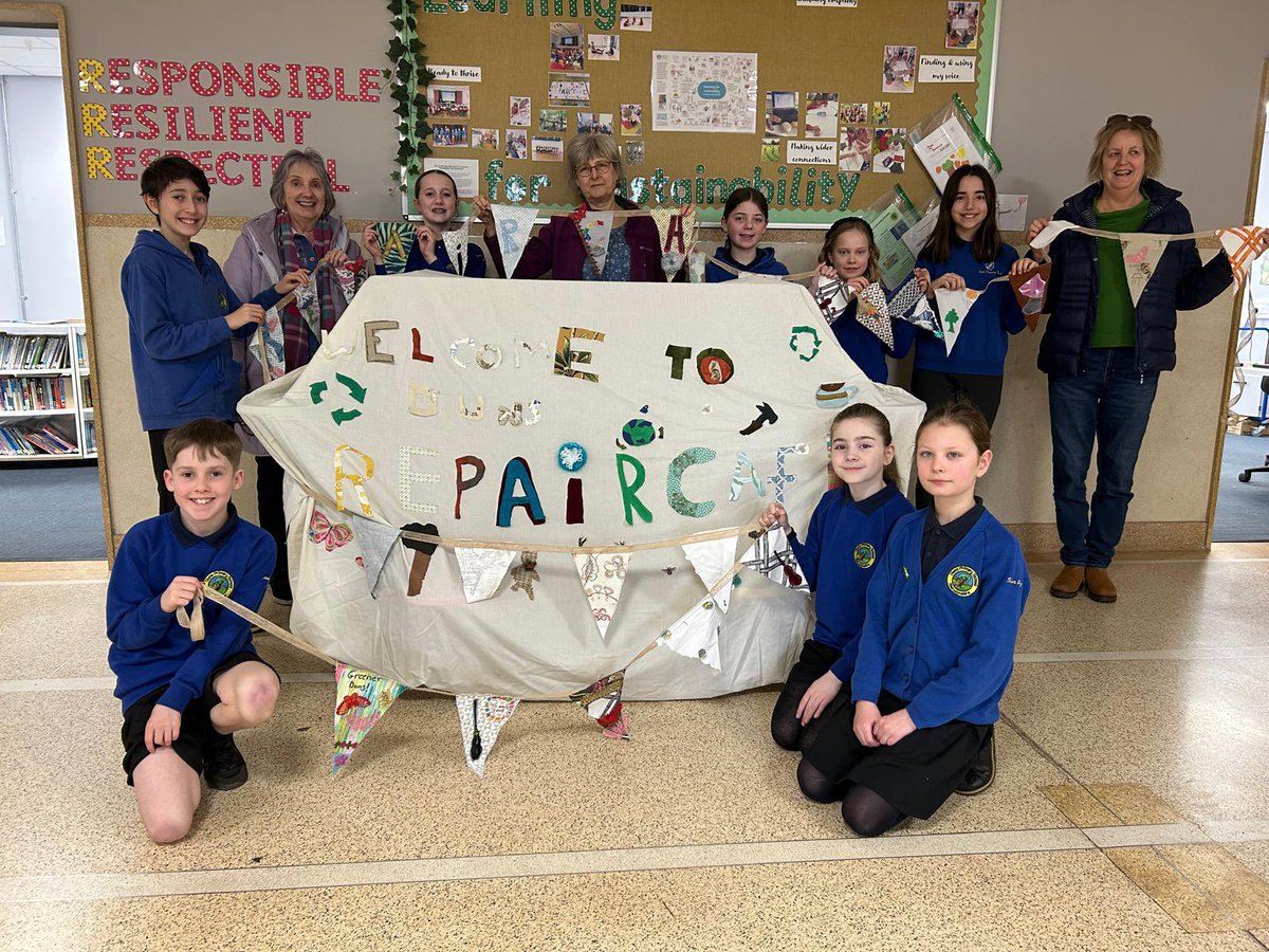 We have had the pleasure of working with Greener Duns to create a banner and bunting for their monthly Repair Cafe! We can’t wait to continue supporting the fantastic work you do! 

Thank you to all who donated materials! ♻️