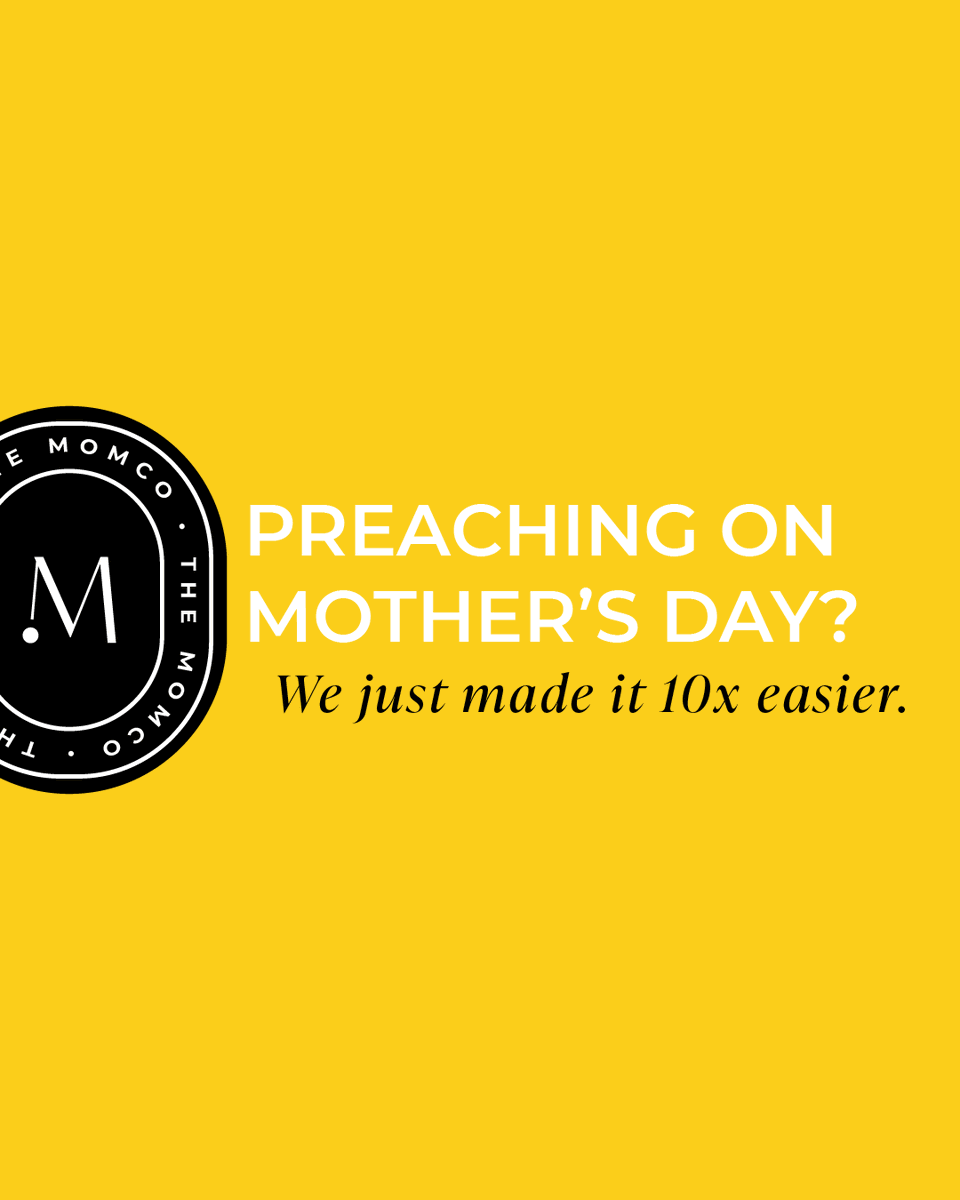 Pastors, we’ve got something coming just for YOU. 
You already know Mother’s Day is one of the most attended Sundays of the year. We’ve created something that will make planning your Mother’s Day service stress-free, meaningful and easy. Stay tuned — big announcement coming soon!