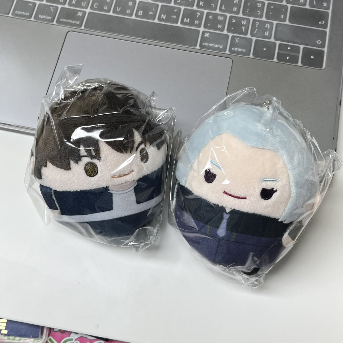 ฟุวะ มือ1 (vol6 มีแค่ถุงไม่มีกล่อง)

พาสเทล : ไซส์ปกติ นานามิ เมงุมิ ตัวละ250
พาสเทล : ไซส์เล็ก สุคุนะ เคนจาคุ นานามิ ตัวละ200
ฟุวะvol6 : เกะโท โกะโจ ตัวละ320
ฟุวะvol6 : ไฮบาระ เมเม ตัวละ70

💌 ค่าส่ง 40 เหมา
#ตลาดนัดจจส #ตลาดนัดjjk
