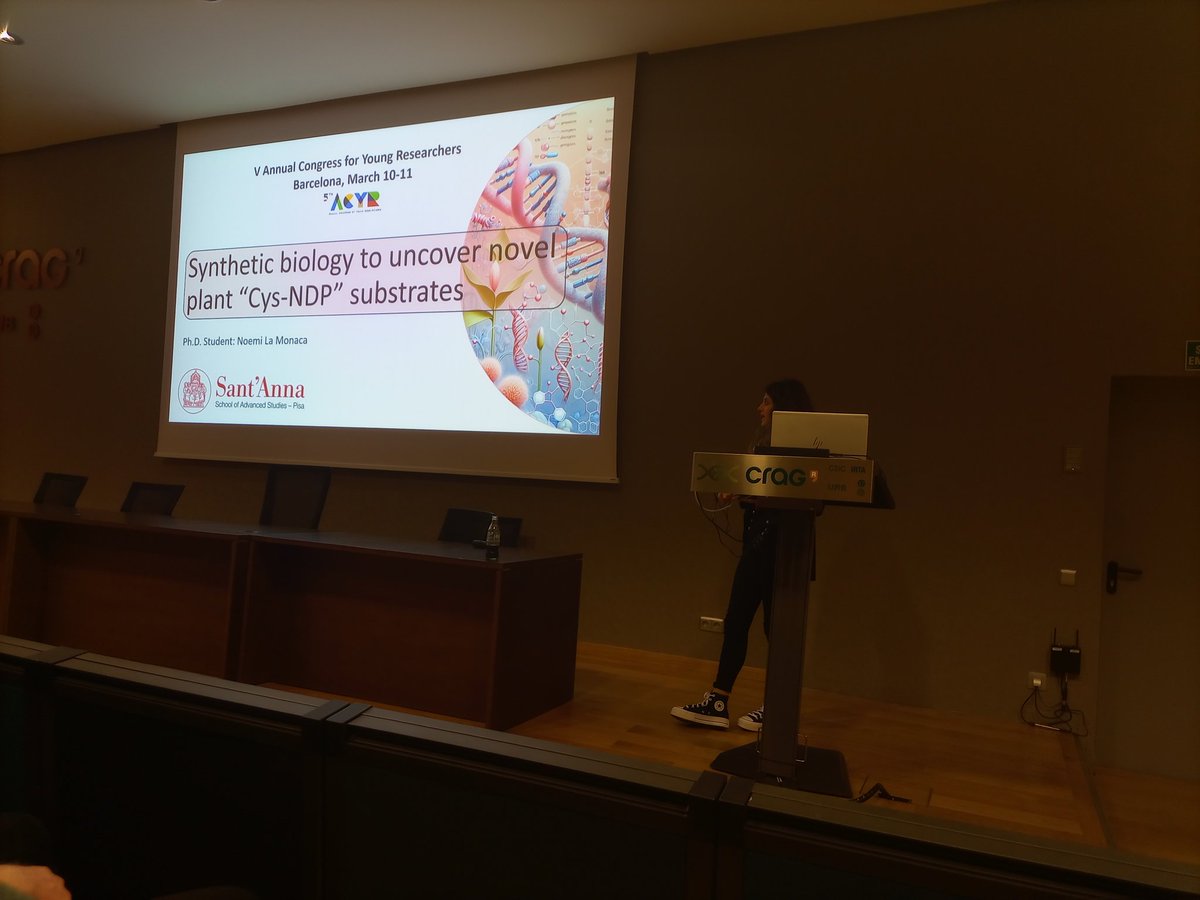 Concluding the V edition of ACYR, Noemi La Monaca (Institute of Plant Science, Italy) has shared her findings in novel plant “CYS-NDP” substrates.