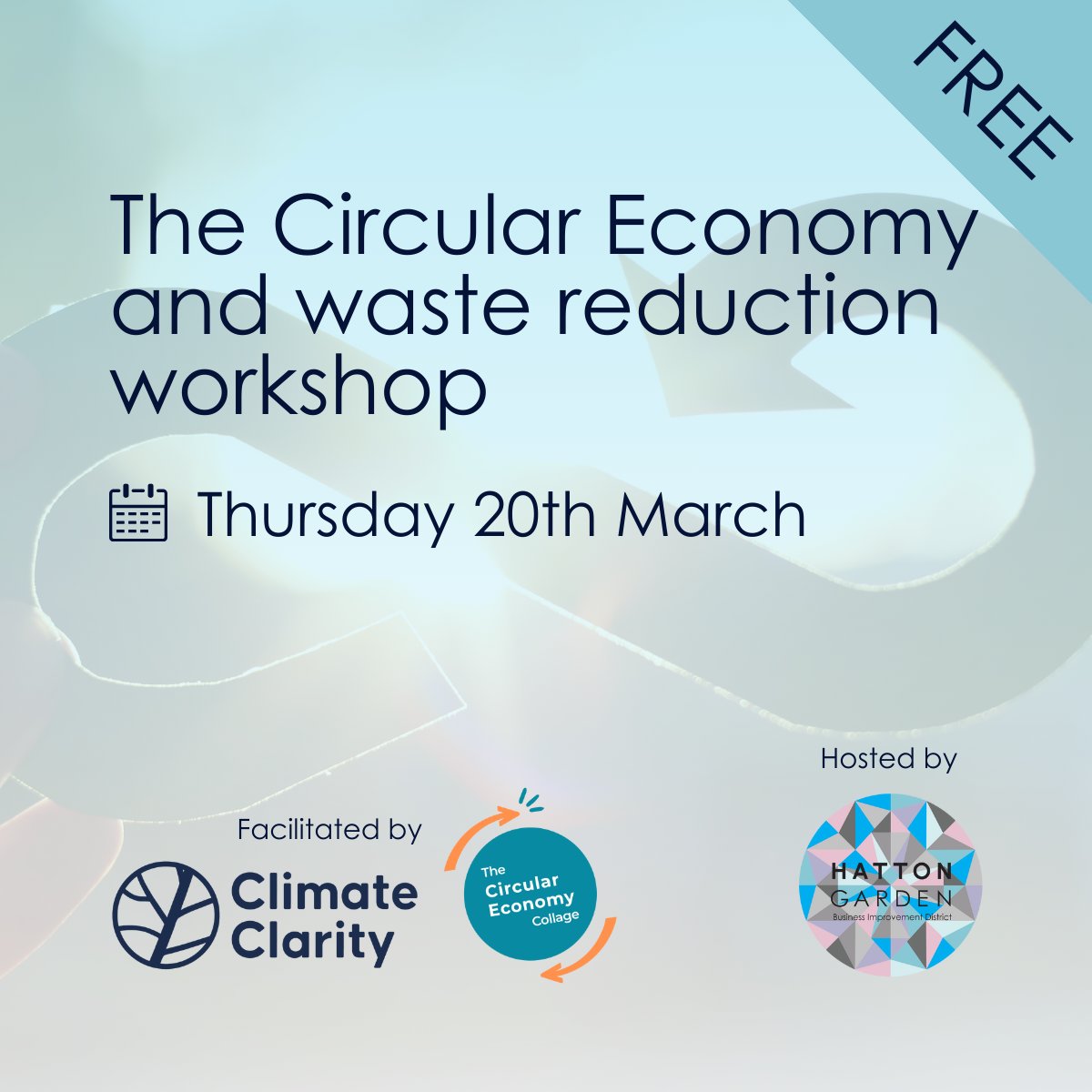 Expand your Circular Economy &amp; sustainability knowledge 🌎 This month, we are offering a FREE Circular Economy workshop facilitated by experts from Climate Clarity! ➡️ ow.ly/Wevw50V9ecx

📆 20th March
🕛 9:30am - 11:30am (breakfast provided)
📍 Federation of Master Builders