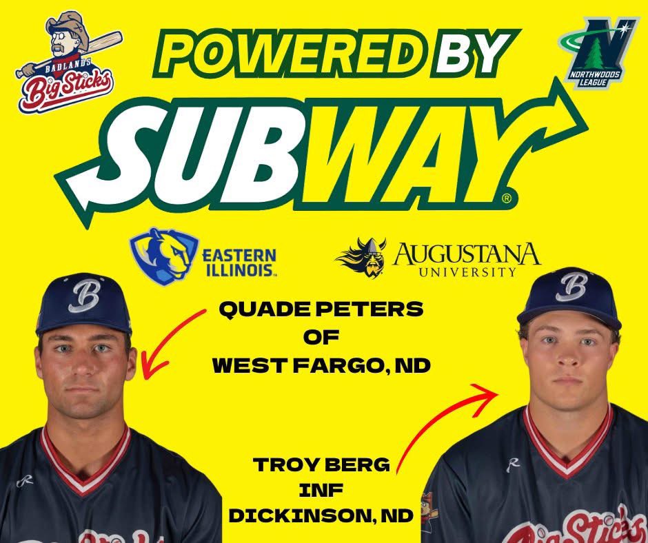 Guess who's back, back again?!?! <a href="/PetersQuade/">Quade Peters</a> and <a href="/broyterg/">Troy Berg</a> are back, tell a friend! Any guesses on where their favorite place to eat in Dickinson is?? You guessed it....SUBWAY!