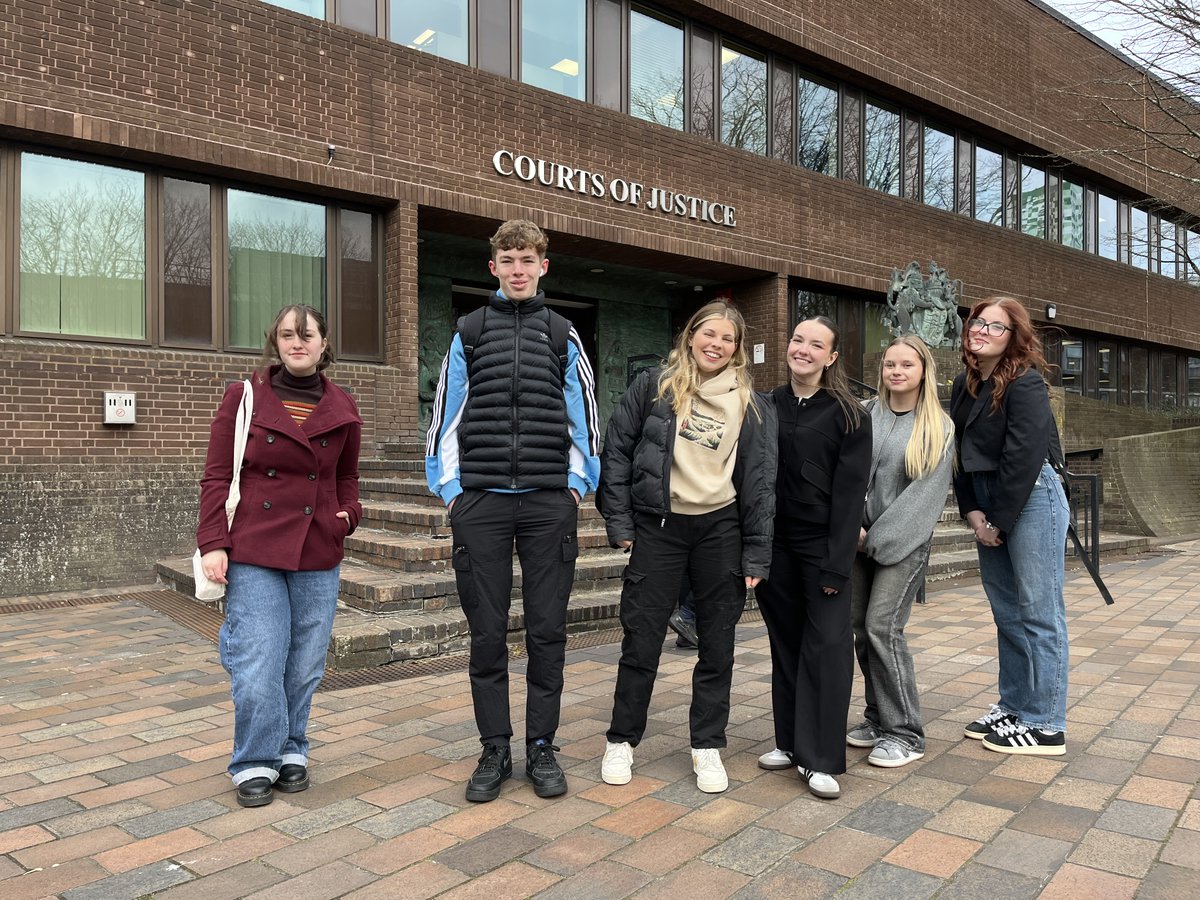 Took a group of our <a href="/NCTJ_news/">NCTJ</a> outreach students to crown court and magistrates today to experience open justice in action. As well as watching a case, they were taken on a tour of the court and had a q&amp;a with a judge