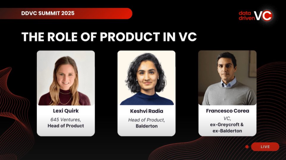 KnifeCap's tweet image. The Role of Product is a crucial discussion underway at the #DDVC Summit. Investing in #startups with strong #productmarketfit ensures scalability &amp;amp; sustainability. Excited to explore how VCs can leverage product thinking to drive better #investment choices &amp;amp; #portfolio growth.