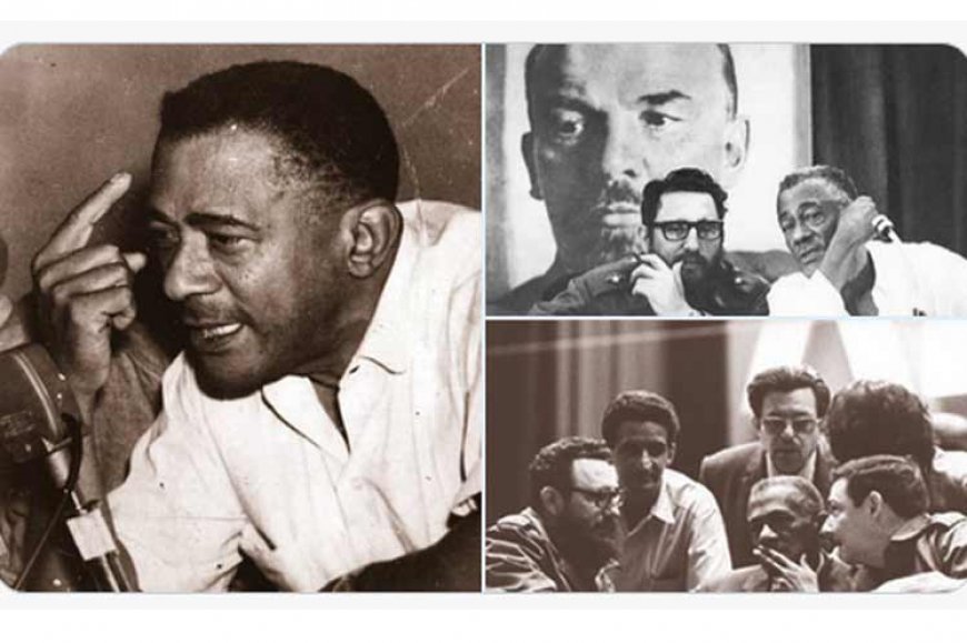 #TenemosMemoria Un día como hoy recordamos el 57 aniversario del fallecimiento de Lázaro Peña, destacado dirigente de la clase obrera cubana. En la despedida del duelo, Fidel lo inmortalizó por siempre al calificarlo como “el Capitán de la Clase Obrera”.
#CubaViveEnSuHistoria