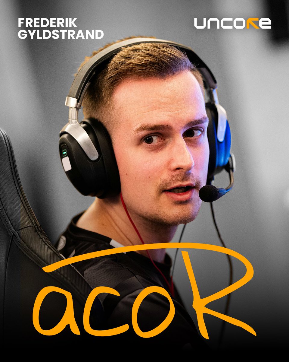UNCORE (@uncoregg) on Twitter photo We are adding another talented player to our growing roster at UNCORE today, as we can announce the signing of <a href="/acoRCS/">Frederik Gyldstrand</a> We are adding another talented player to our growing roster at UNCORE today, as we can announce the signing of <a href="/acoRCS/">Frederik Gyldstrand</a>