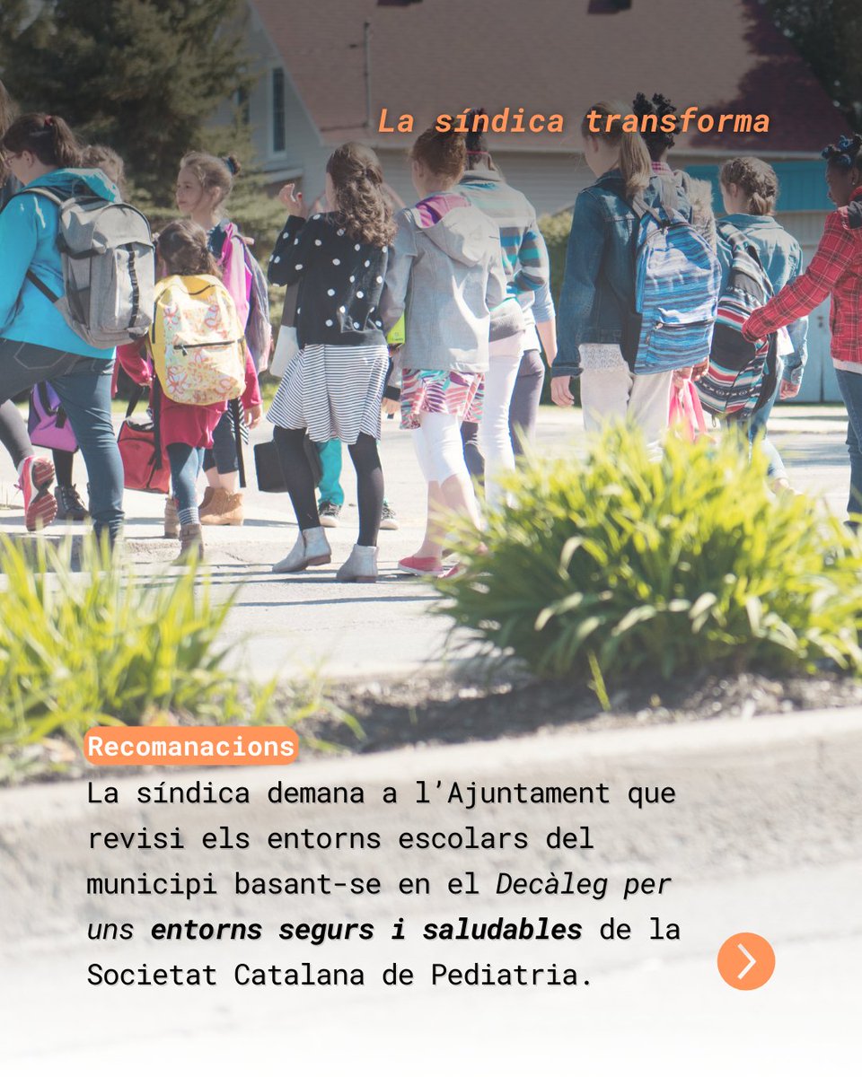 sindicdegreuges's tweet image. 𝑳𝒂 𝒔𝒊́𝒏𝒅𝒊𝒄𝒂 𝒕𝒓𝒂𝒏𝒔𝒇𝒐𝒓𝒎𝒂
✅ Arran de les nostres recomanacions, l'@AjuntamentGava proposa canvis en les cinc zones escolars amb més accidentalitat.

#Síndica | #Drets | #Gavà | #Catalunya