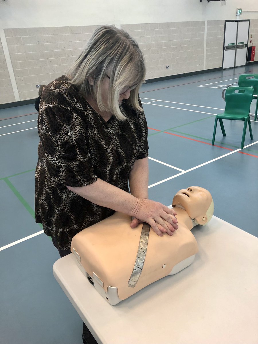 Another fantastic CPR session with cardiac rehab patients in Downpatrick who were keen to improve their knowledge and skills to be able to help in an emergency! <a href="/setrust/">South Eastern Trust</a> <a href="/BHFNI/">BHF Northern Ireland</a> ♥️