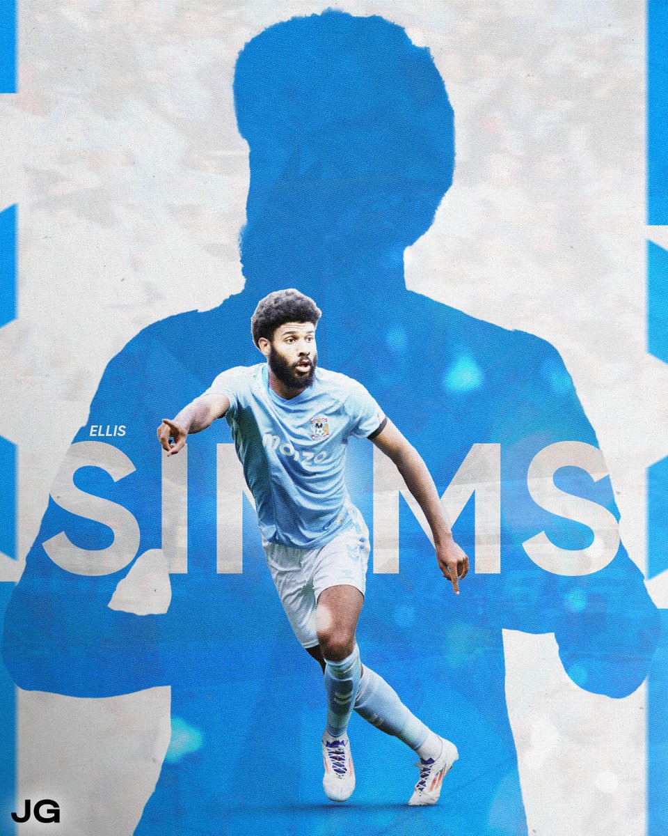 jgxmedia's tweet image. Ellis Simms on my mind. 🎶🩵

#PUSB #CoventryCity #Simms