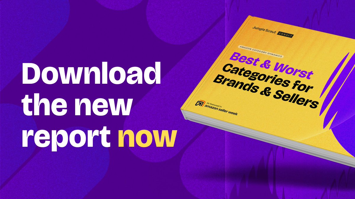 Not all Amazon categories are created equal. Some offer massive opportunity, while others come with costly challenges. 💸 

Learn where your brand's category stands while generating insider knowledge on how to stand out and succeeded.👇

junglescout.com/resources/repo…