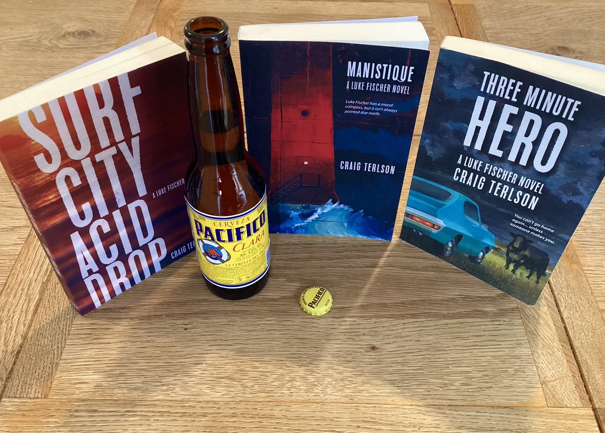 The Luke Fischer series by <a href="/cterlson/">Craig Terlson</a> and recommended “Reader’s Companion” (big fan of both…🍻). #MustRead #Noir