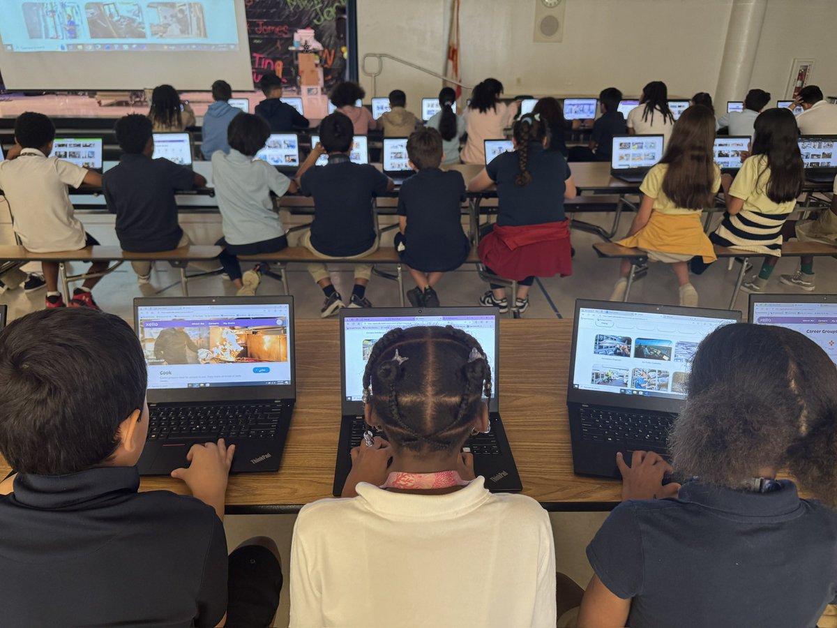 llc729's tweet photo. Shoutout to Mrs. Kimberly Toddman, the 4th-grade team, students, and admin at Coral Cove Elementary for welcoming Dr. Nancy Whittaker to help students set future goals through Xello! 🚀✨ #FutureReady #Xello #StudentSuccess https://t.co/Ng4gYf0eed