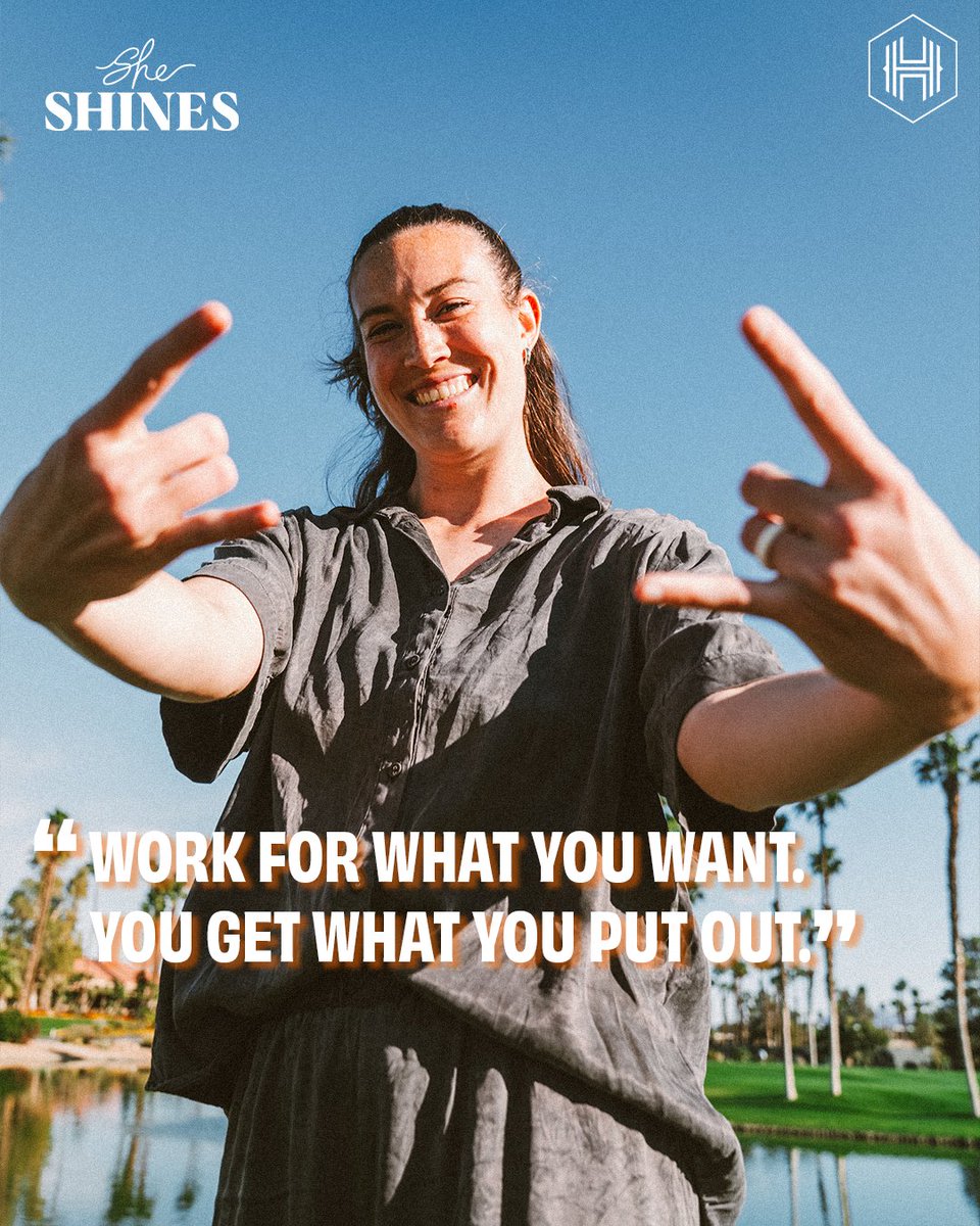 The resilience of those who came before her allowed her to do the same and push it forward.