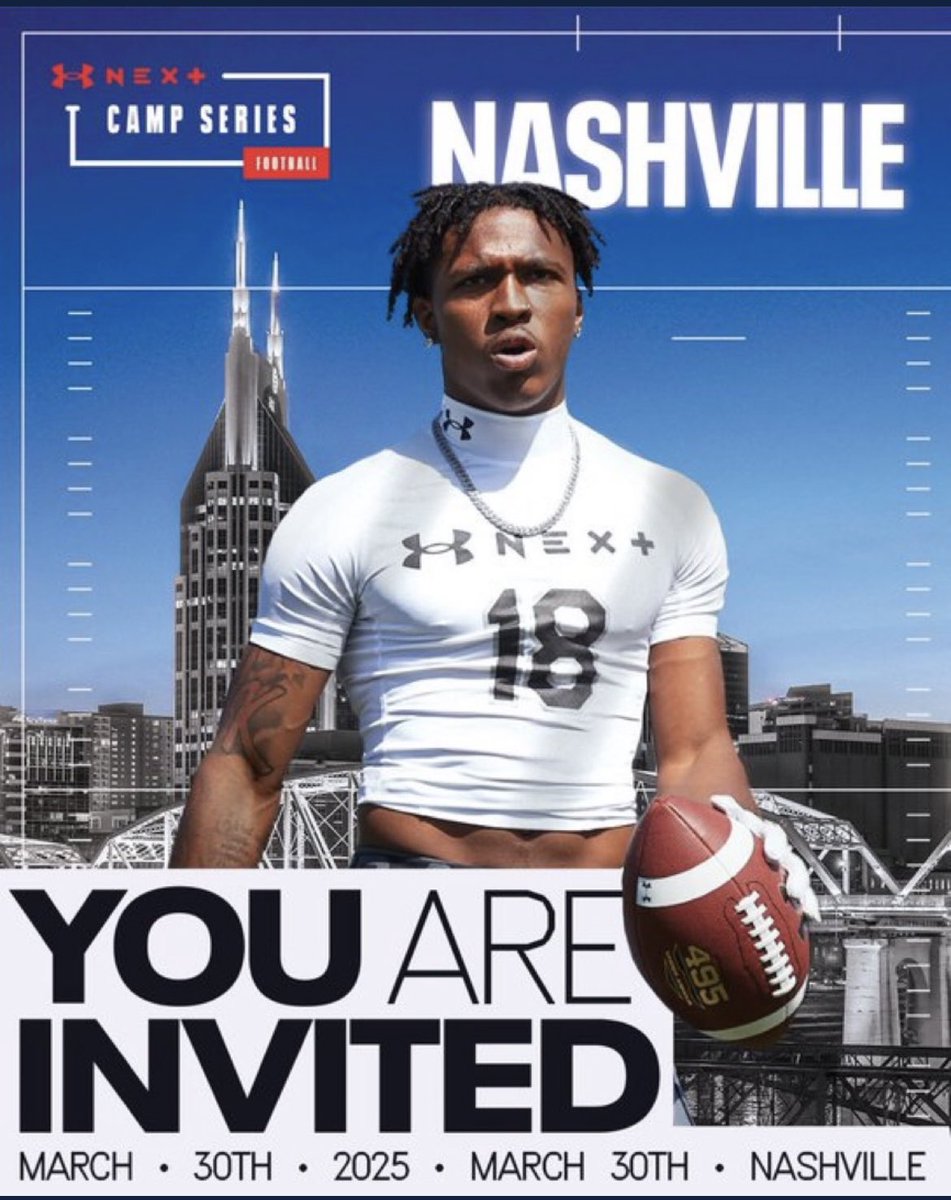 DariusBurwell's tweet image. Blessed To Be Invited ! @DemetricDWarren @CraigHaubert @TheUCReport @TomLuginbill @DexPreps @DownSouthFb1 @PrepRedzoneAL @AL6AFootball @JemisonJags