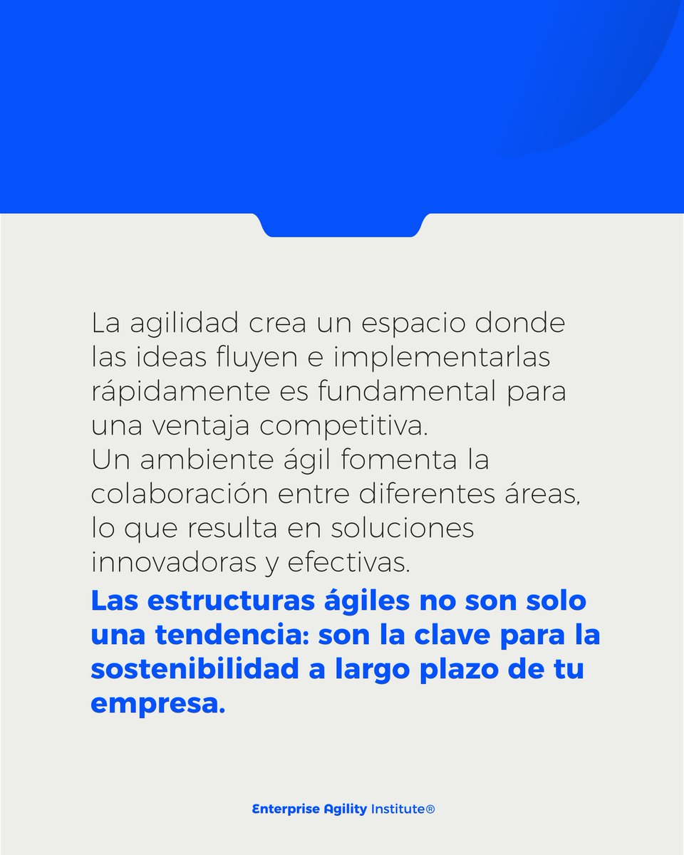 Enterprise Agility Institute tweet media