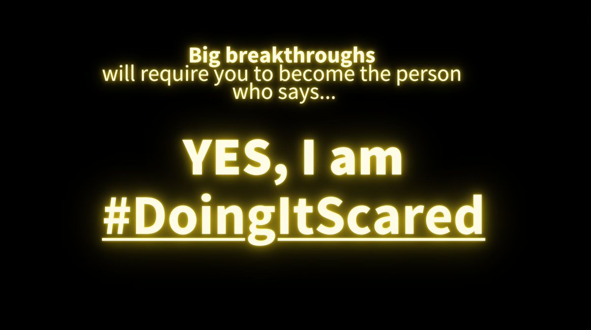 actorinspirit's tweet image. Nothing wrong with #DoingItScared (That’s how you know you’re on the right path + stepping outside your comfort zone). 💪 

If anxiety arises, enjoy this free guided meditation “Easing Anxiety + Improving Well-Being” 
Actorinspiration.com/ease