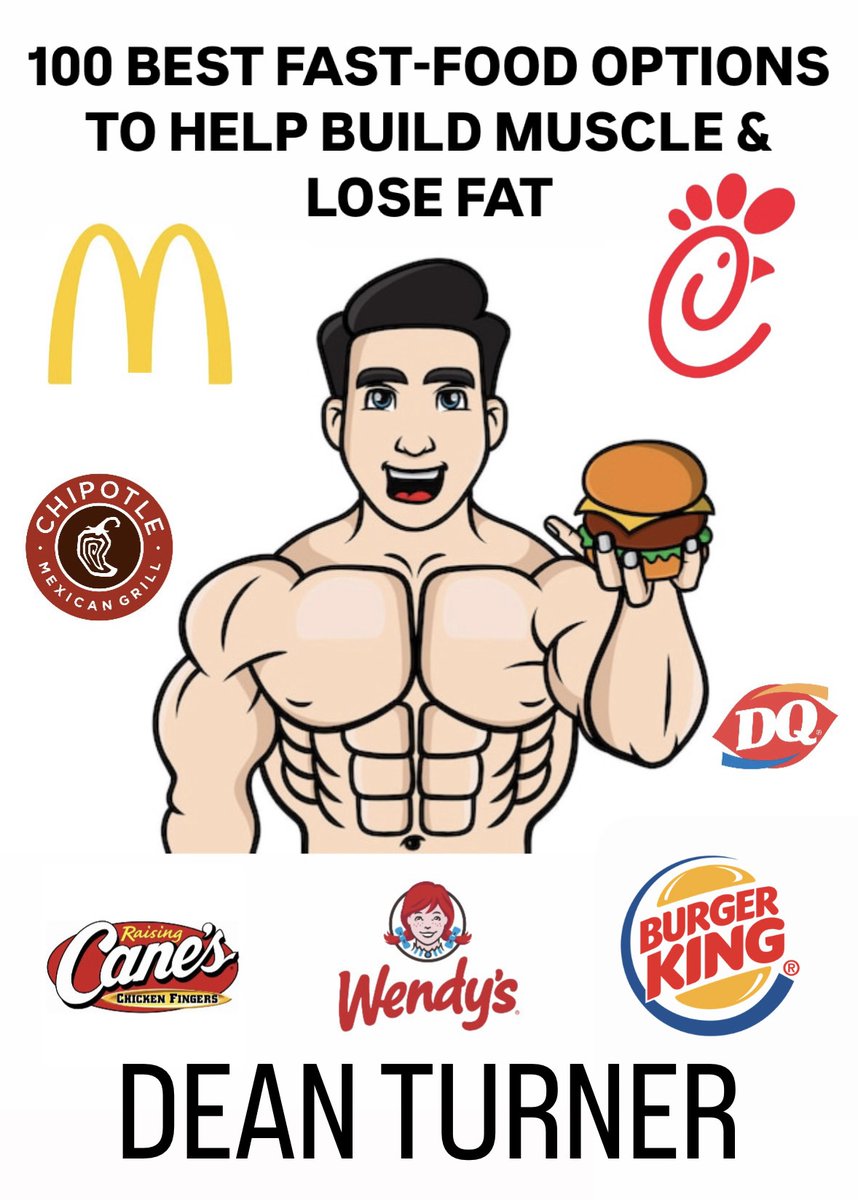 Have you ever wondered what the 𝗕𝗘𝗦𝗧 𝗙𝗔𝗦𝗧 𝗙𝗢𝗢𝗗 𝗢𝗣𝗧𝗜𝗢𝗡𝗦 are to lose fat &amp; build muscle?

I’ll send you a list of 100 entrées featuring 20 different restaurants if you:

- Follow
- Retweet this post
- Comment "send it" below

I repeat: MUST BE FOLLOWING!