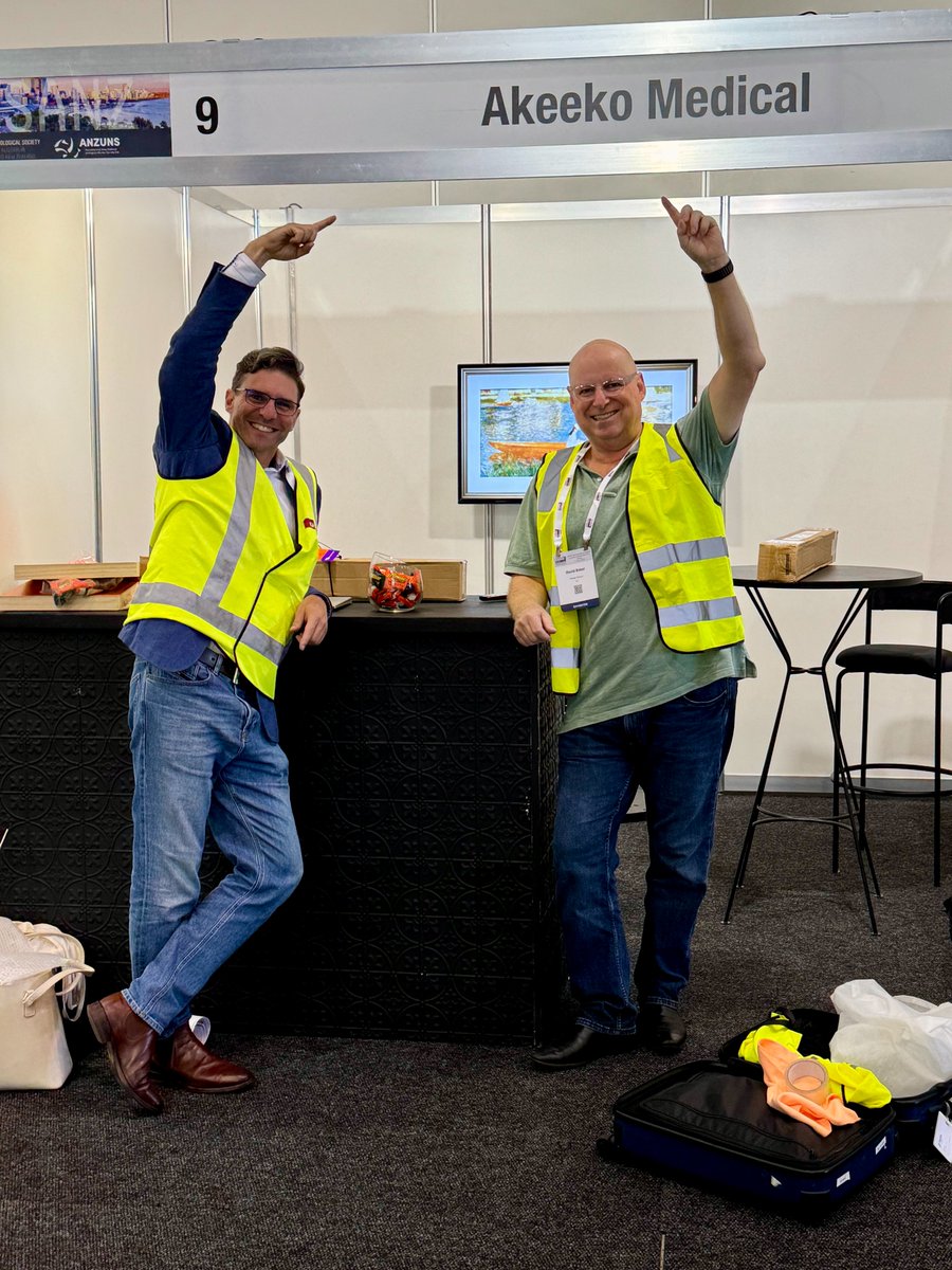 AkeekoMedical's tweet photo. And that's a wrap! Team @AkeekoMedical had a fantastic experience at USANZ 2025, connecting with local and international experts, urologists and fellow founders. 

Kudos to @USANZUrology for organising this crucial platform to advance urological care. 

#USANZ2025 #MedTech https://t.co/ikubtZMew5