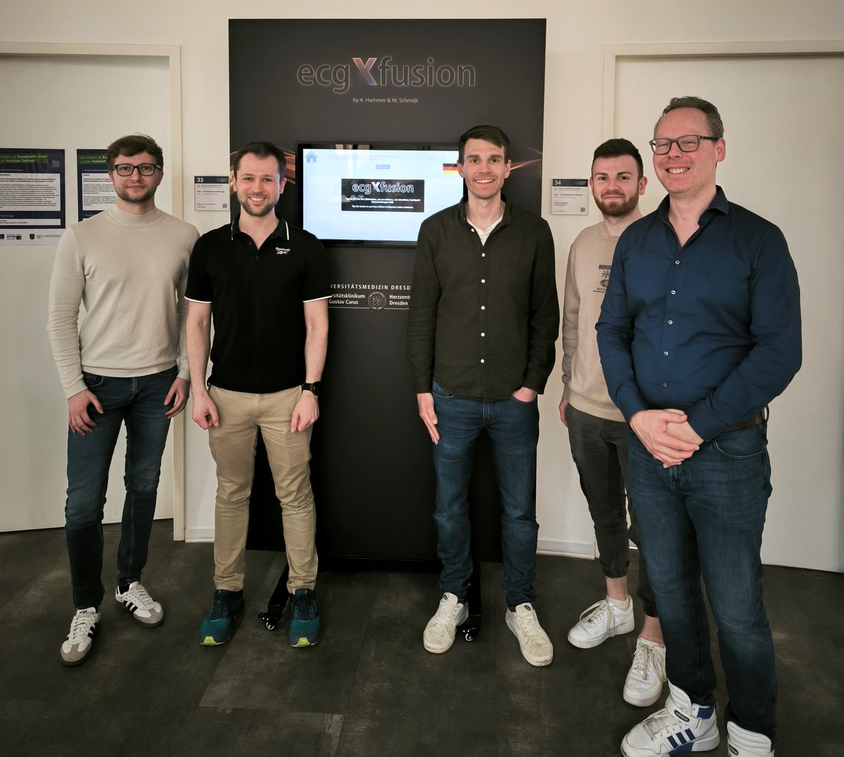 📍 Last Friday, part of the TIMELY team visited the AG Biosignal Analysis in Dresden to discuss the ECG findings from the project. The exchange provided interesting insights into data interpretation and further applications of TIMELY’s research.

#EUTIMELY #ECG #eHealth