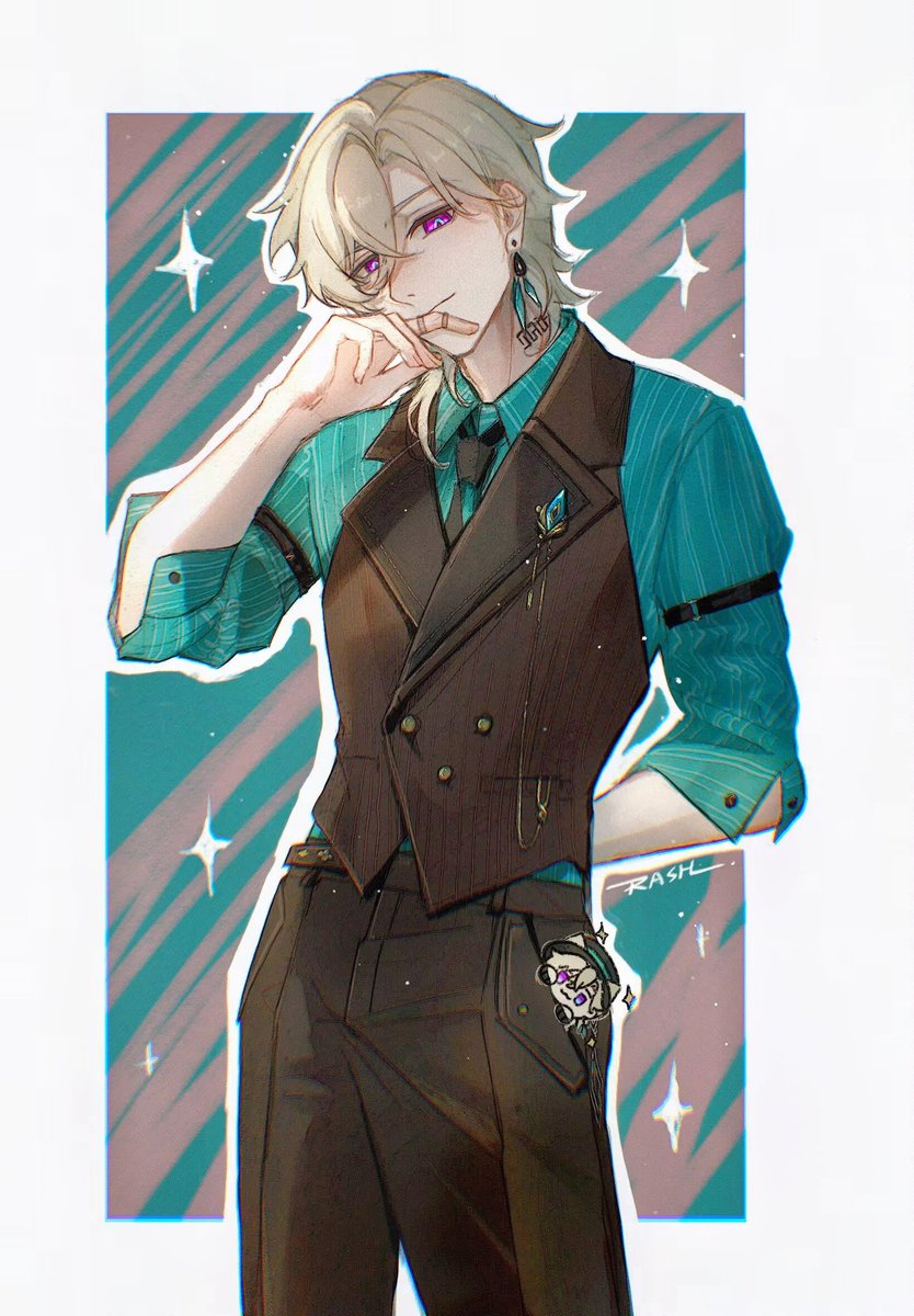 1923RASH's tweet image. #HonkaiStarRail
#Aventurine
🐱