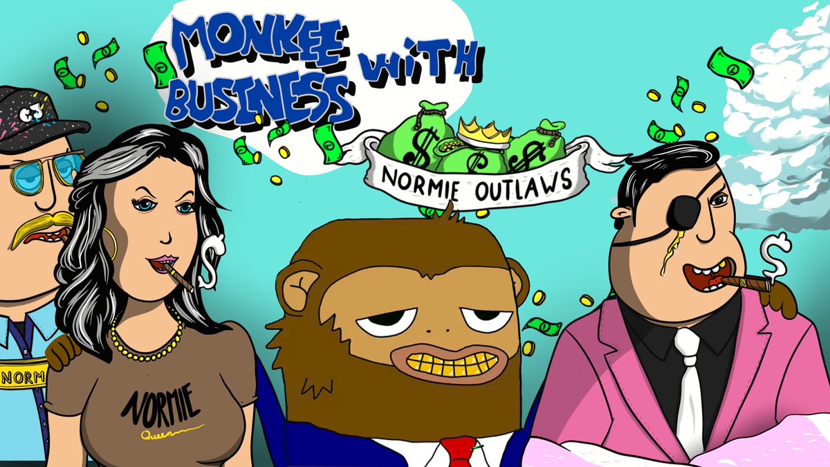 Monkee Business (@monkeesbusiness) on Twitter photo Monkees aren’t normal by any means but you will be able to mint <a href="/tearsofnormies/">Normie Outlaws</a> - coming soon to Apechain! Monkees aren’t normal by any means but you will be able to mint <a href="/tearsofnormies/">Normie Outlaws</a> - coming soon to Apechain!