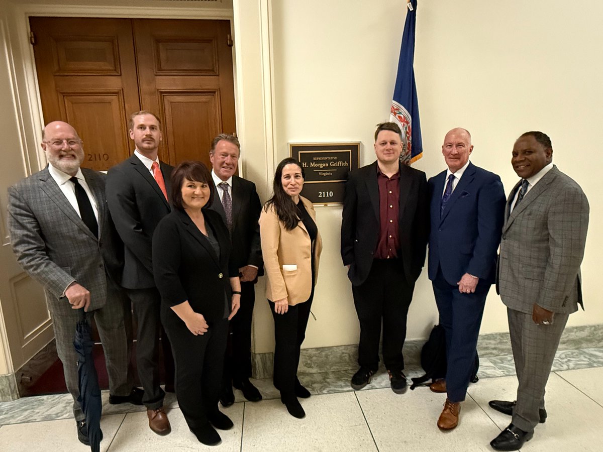 VAB (@vabtweets) on Twitter photo We're still reminiscing on a wonderful time at #NABSLC2025. 💼 The VAB is dedicated to advocating for Virginia's local media! 📺 🎤
Thank you to the following legislators and their staff for meeting with us (3/3):
<a href="/RobWittman/">Rep. Rob Wittman</a>, <a href="/RepMGriffith/">Morgan Griffith</a>, <a href="/RepVindman/">Congressman Eugene Vindman</a>, <a href="/MarkWarner/">Mark Warner</a> We're still reminiscing on a wonderful time at #NABSLC2025. 💼 The VAB is dedicated to advocating for Virginia's local media! 📺 🎤
Thank you to the following legislators and their staff for meeting with us (3/3):
<a href="/RobWittman/">Rep. Rob Wittman</a>, <a href="/RepMGriffith/">Morgan Griffith</a>, <a href="/RepVindman/">Congressman Eugene Vindman</a>, <a href="/MarkWarner/">Mark Warner</a>