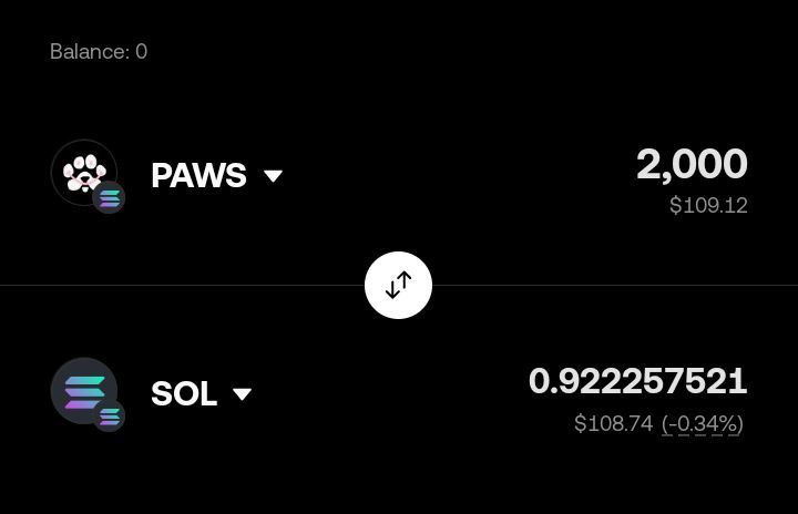 cryptouser_9's tweet photo. 🐾 $PAWS 🥹

#PAWS https://t.co/5v0Zds2GNi