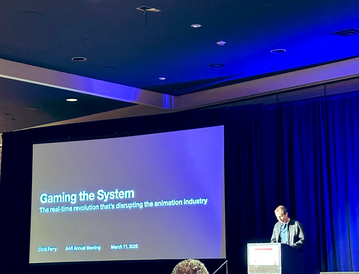 AAR (@aaradiol) on Twitter photo We are honored to have <a href="/bitfilms/">Chris Perry</a> as our plenary speaker today at #AAR25 speaking about “Gaming the System”. What new technologies are you adopting today in & outside of radiology education? #radiology #MedEd #RadEd We are honored to have <a href="/bitfilms/">Chris Perry</a> as our plenary speaker today at #AAR25 speaking about “Gaming the System”. What new technologies are you adopting today in & outside of radiology education? #radiology #MedEd #RadEd