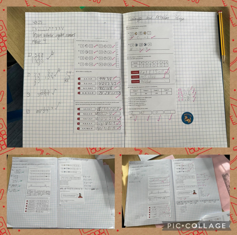 Class 3 have developed their fluency to order and compare negative numbers. Subsequently, they were able to apply their understanding when answering reasoning and problem solving questions. #EastersideMaths