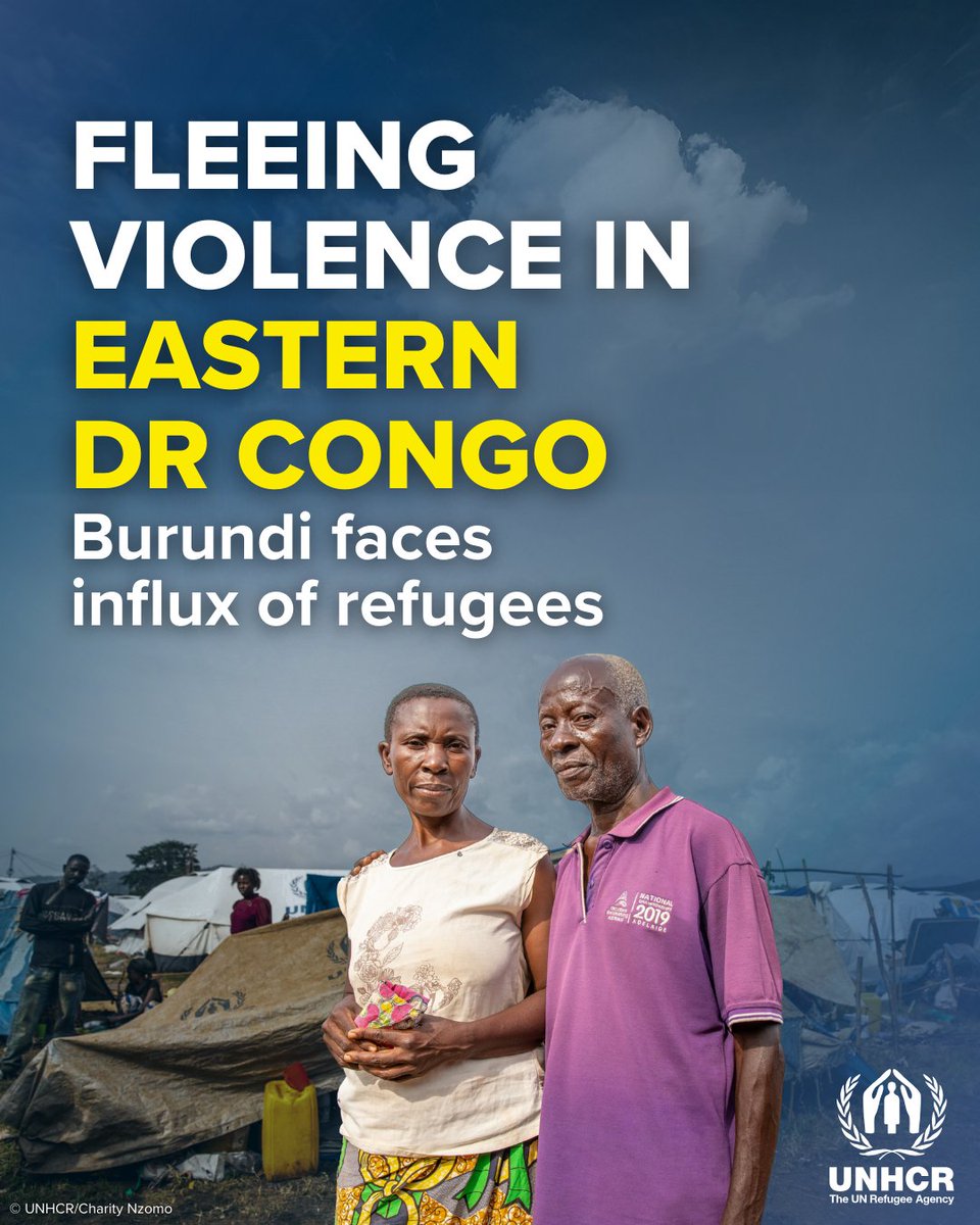 🚨 The largest refugee influx in Burundi in decades.

Conflict in the DR Congo is forcing thousands to flee daily. The world must not turn its back.