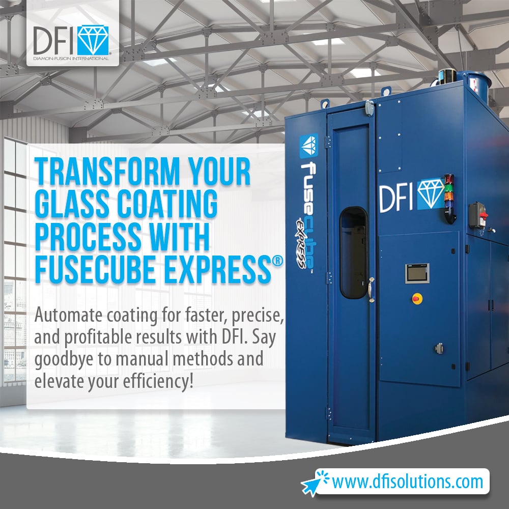 Diamon_Fusion's tweet image. The FuseCube™ Express! 💎🌟Goodbye, slow, manual glass coating methods. Hello, efficient, precision, and profitability with 

 ✅ Coat up to 1 million sq. ft. of glass annually 
✅ Eliminate harmful chemicals 
✅ Reduce labor costs

➡️ na2.hubs.ly/y02dzk0

#GlassTechnology