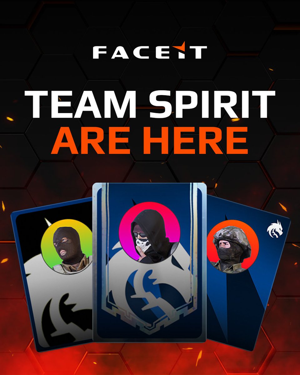 FACEIT Brasil 🇧🇷 (@faceitbrasil) on Twitter photo Os cosméticos da <a href="/Team__Spirit/">Team Spirit CS2</a> acabaram de chegar na FACEIT 🎉
Mostre sua amor e personalize seu perfil com os cartões e molduras de edição limitada 💙 Os cosméticos da <a href="/Team__Spirit/">Team Spirit CS2</a> acabaram de chegar na FACEIT 🎉
Mostre sua amor e personalize seu perfil com os cartões e molduras de edição limitada 💙