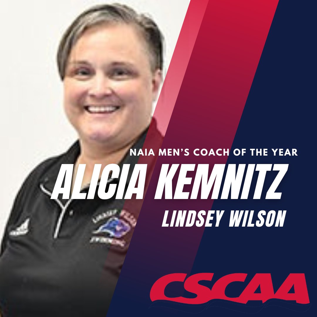 CSCAA (@cscaa) on Twitter photo Congratulations to our @playnaia Coaches of the year! <a href="/Keiser_SwimDive/">Keiser Swimming and Diving</a> Head Coach Adam Epstein brings it home for the men and Head Coach Alicia Kemnitz leading <a href="/LWCSwimming/">LWC Swimming</a>! Congratulations to our @playnaia Coaches of the year! <a href="/Keiser_SwimDive/">Keiser Swimming and Diving</a> Head Coach Adam Epstein brings it home for the men and Head Coach Alicia Kemnitz leading <a href="/LWCSwimming/">LWC Swimming</a>!
