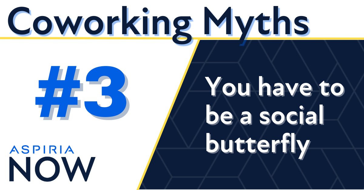AspiriaNow's tweet image. Whether you’re a networking ninja or a lone wolf, coworking spaces cater to all. You can socialize or stay in your bubble – your choice! #CoworkingCommunity #NetworkingNinja #LoneWolfLife #YourSpaceYourChoice