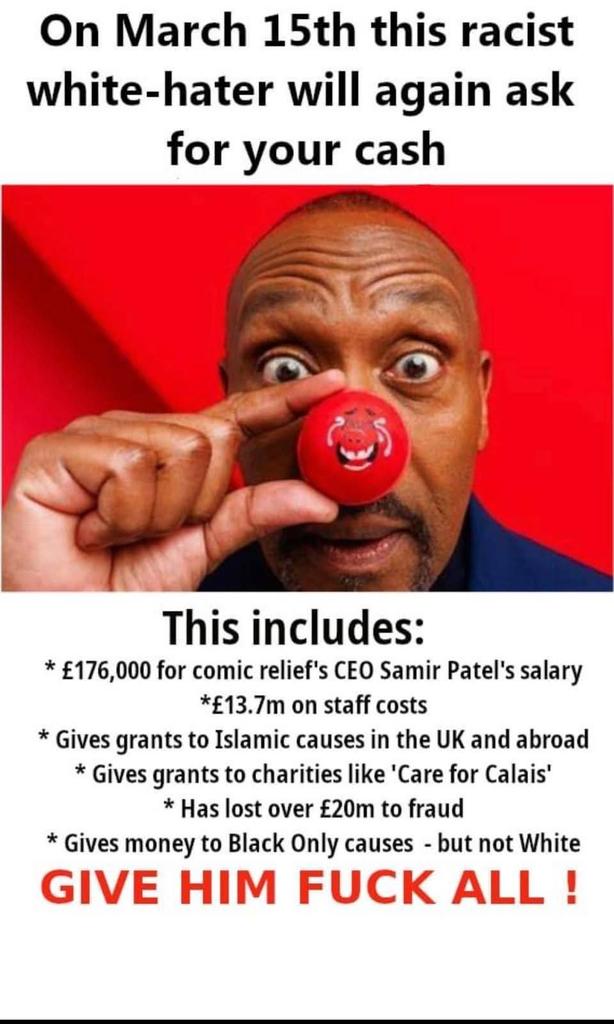 Top notch advice right here...

Share it far and wide so we can really hurt donations👇